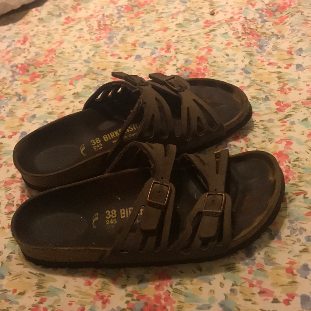 Granada Birkenstocks in Mocha